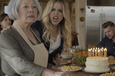 At my daughter-in-law’s birthday, in my own house and at the dining table I bought, she calmly said, “I didn’t invite you, please step outside.” When I quietly sat down at the party I’d been up since 5 a.m. preparing, she raised her voice and asked me to leave in front of all the guests—and then the whole room fell silent at what I did next.