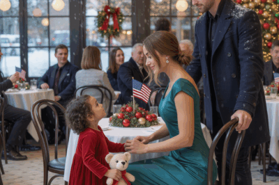 On Christmas Eve in a cozy Boston restaurant, she was rejected on a blind date and left staring at two empty wine glasses, convinced that at thirty she was already “too late” for love, marriage, and the chance to be called Mom—until a stranger’s little girl in a red velvet dress wandered over, squeezed her hand, and quietly asked, in the middle of all the Christmas noise, “Can you be my new mom tonight?”