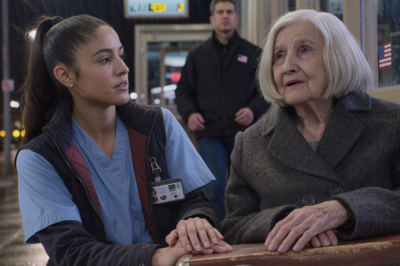 On New Year’s Eve, my daughter-in-law stared at me like I’d become a problem to store away and announced—right there in my son’s hallway—that they were putting me in a nursing home because I was “too old to be useful.” I’m 73, and I walked out with one brown suitcase from my honeymoon fifty years ago… not knowing the bus station would be where my life flipped.