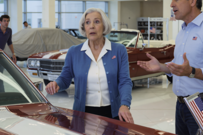 The morning I saw my garage door rolled up like a mouth left open in shock, I already knew what was missing—my late husband’s hand-restored Shelby, the one he spent twenty years loving back to life, had vanished overnight… and when my own son admitted he sold it to fund a Paris trip for his wife, I thought the heartbreak couldn’t get worse—until a stranger called at 7 a.m. and said, “Mrs. Bennett, I have Dennis’s car… and something he hid for you.”