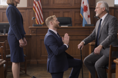 On the morning I boarded a packed CTA bus for my divorce hearing at the Cook County courthouse, I thought I was just a discarded wife trying to arrive with my head high—until a frail old man stumbled at the door, I caught him, and the quiet “thank you” he gave me became the first domino in a chain that would make my powerful attorney-husband lose his breath.