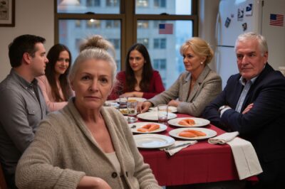 I never told my son I make $30,000 a month — and when he invited me to dinner at his fiancée’s place downtown, I decided to show up looking like a broke widow on a fixed income, in a frayed cardigan and a worn Honda… because I needed to know if the woman he loved would still respect his mother when she thought there was nothing to inherit.